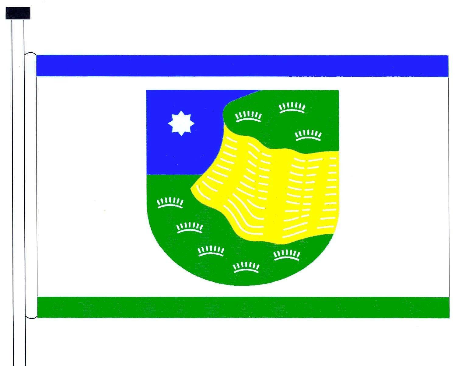 Flagge Gemeinde Kleve, Kreis Steinburg